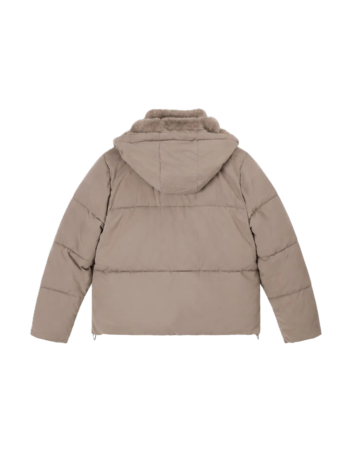 Classic "faux-layered" Style Down Jacket