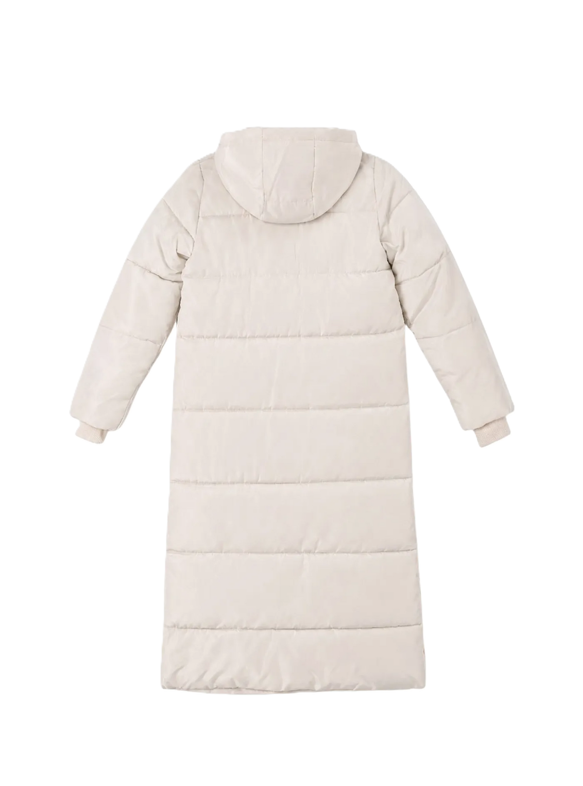 Basic Model Long Hooded Down Coat