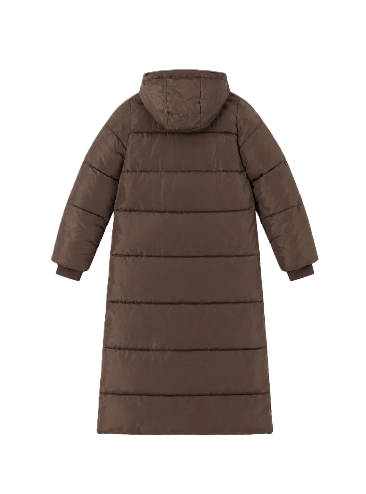 Basic Model Long Hooded Down Coat