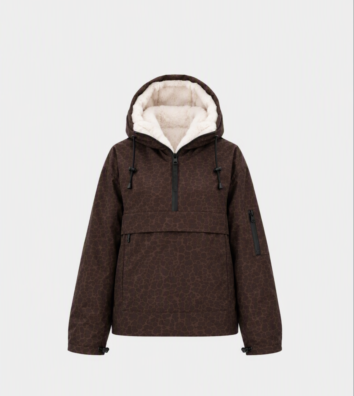 KSCYTTE Classic Relaxed Fit Rain Hoodie Rain Jackets