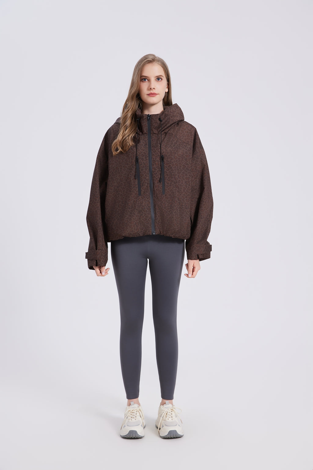 KSCYTTE One Size Short Oversized Rain Jacket