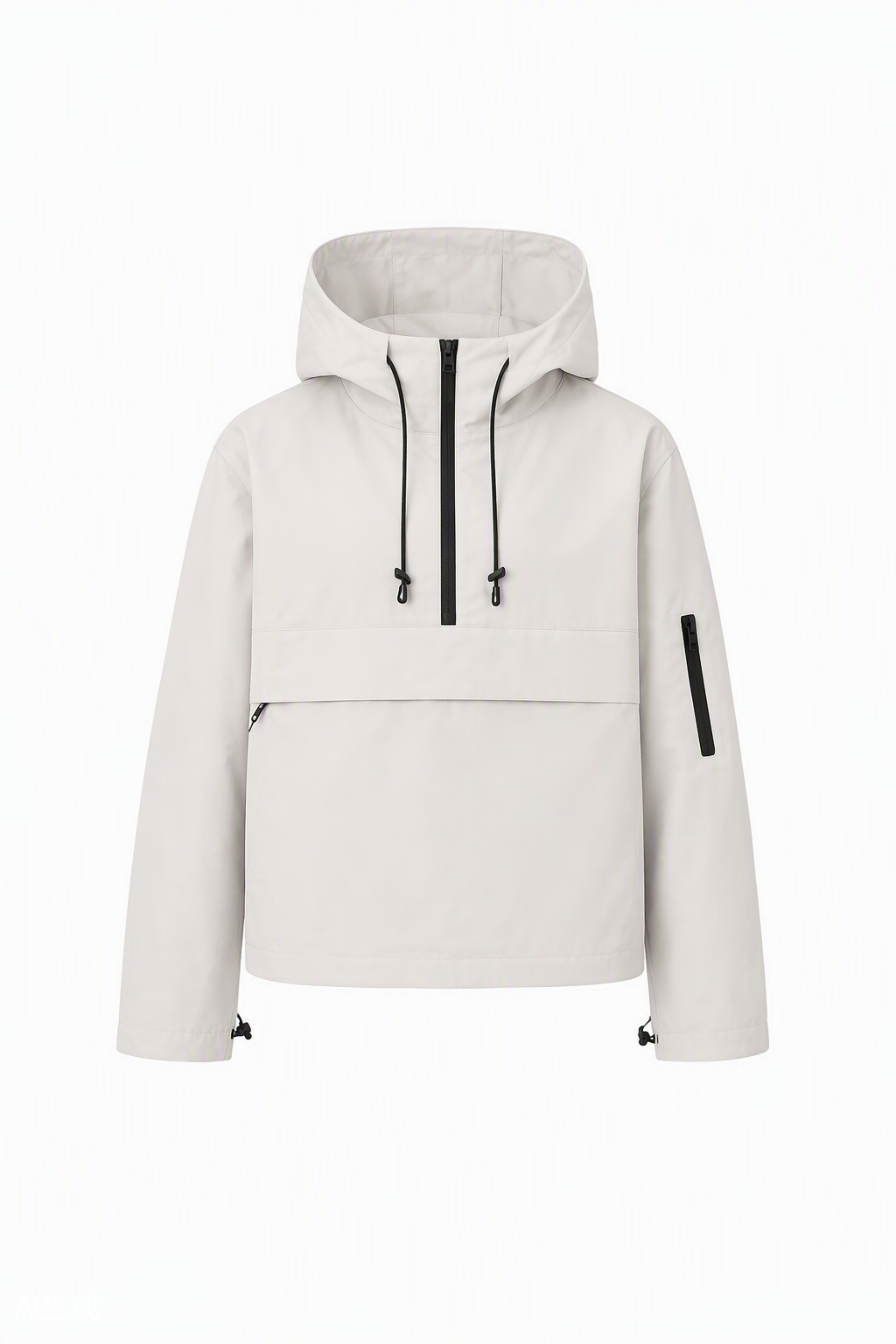 KSCYTTE Classic Relaxed Fit Rain Hoodie Rain Jackets