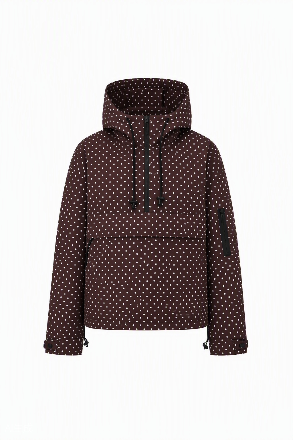 KSCYTTE Classic Relaxed Fit Rain Hoodie Rain Jackets
