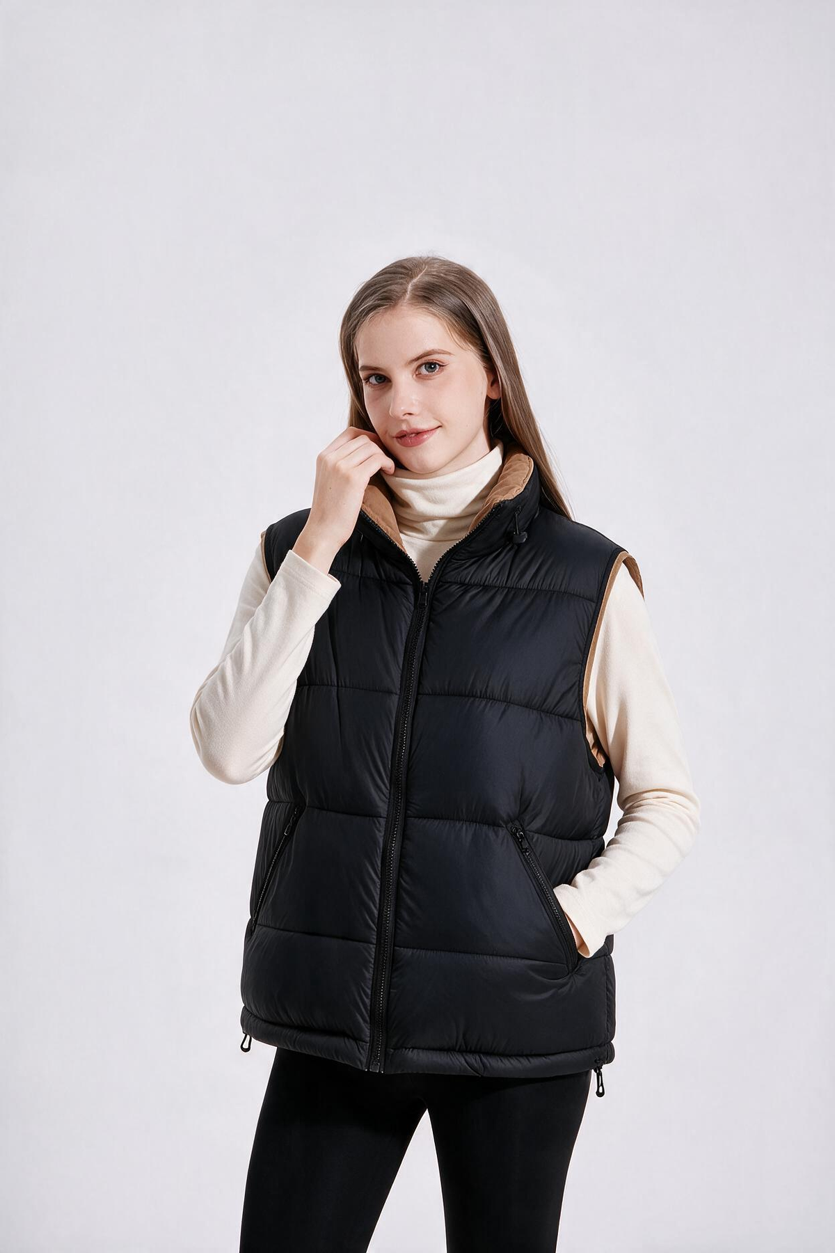 Basic Reversible Down Vest