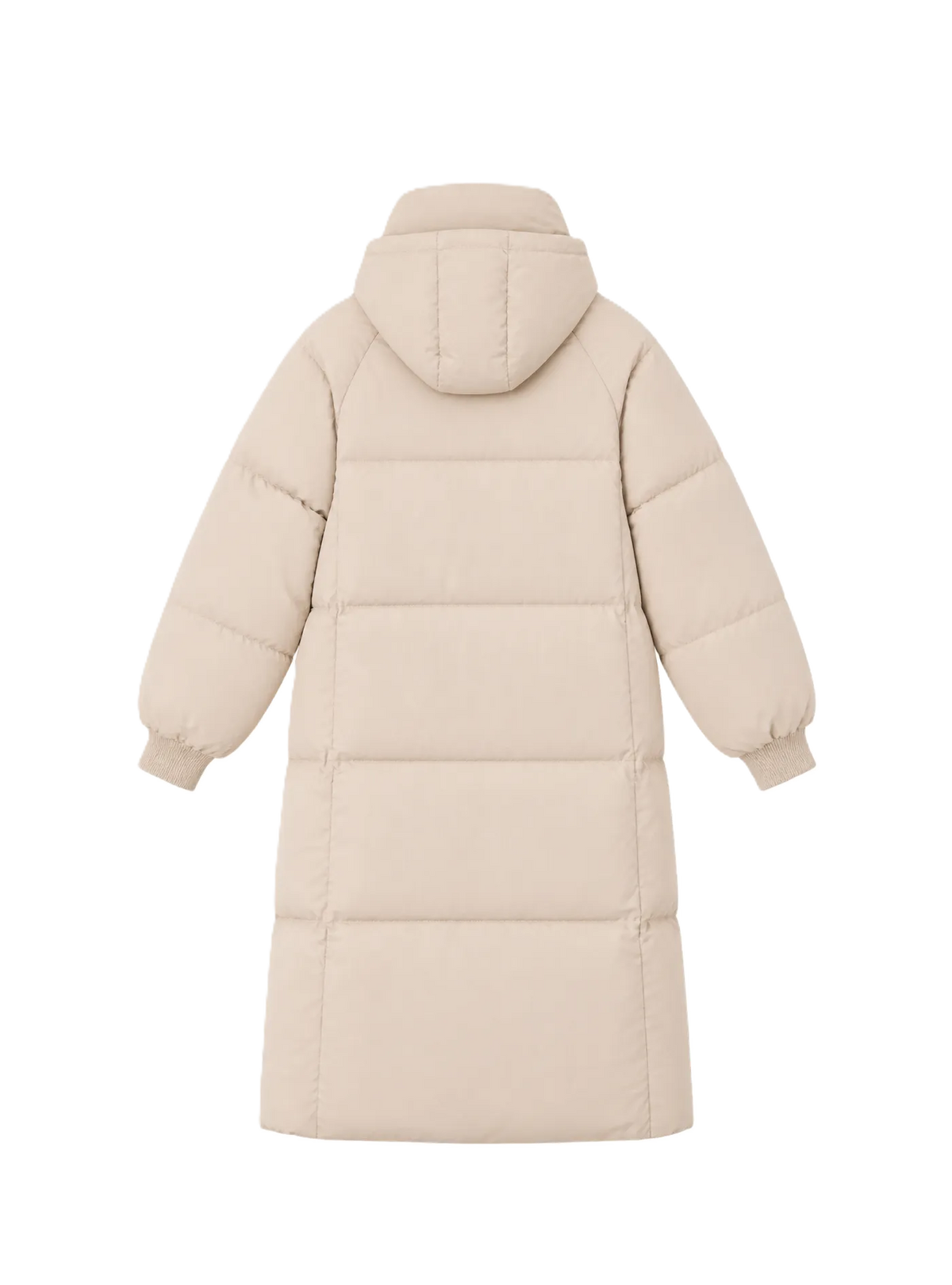 Classic Long Hooded Puffer Jacket