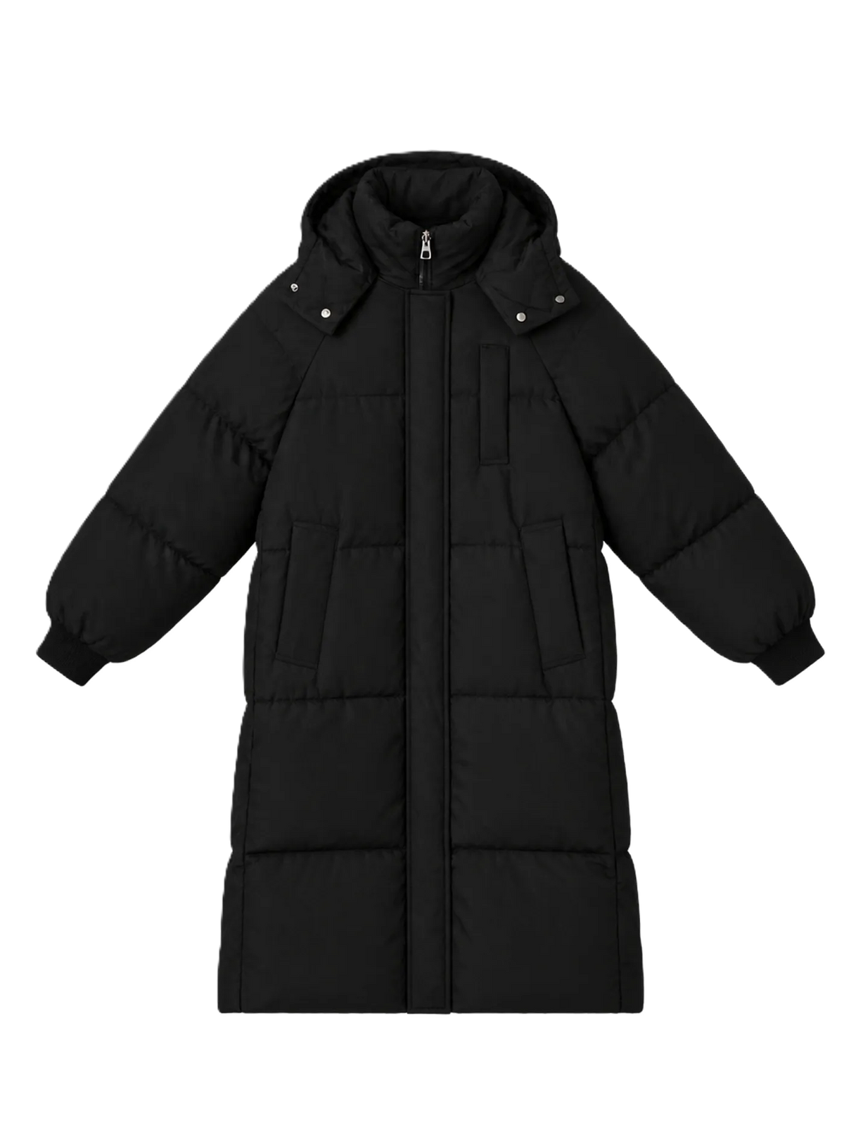 Classic Long Hooded Puffer Jacket