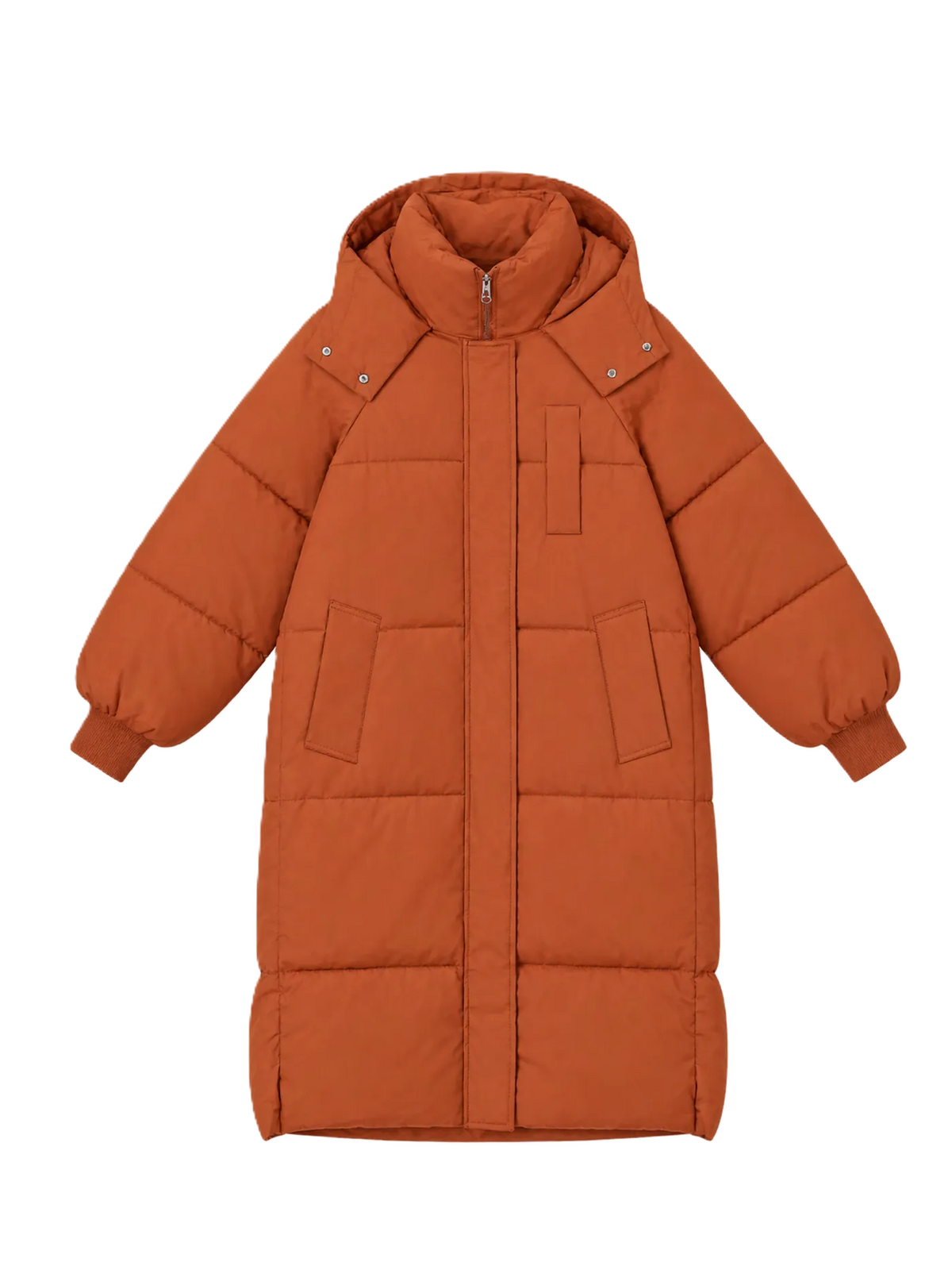Classic Long Hooded Puffer Jacket