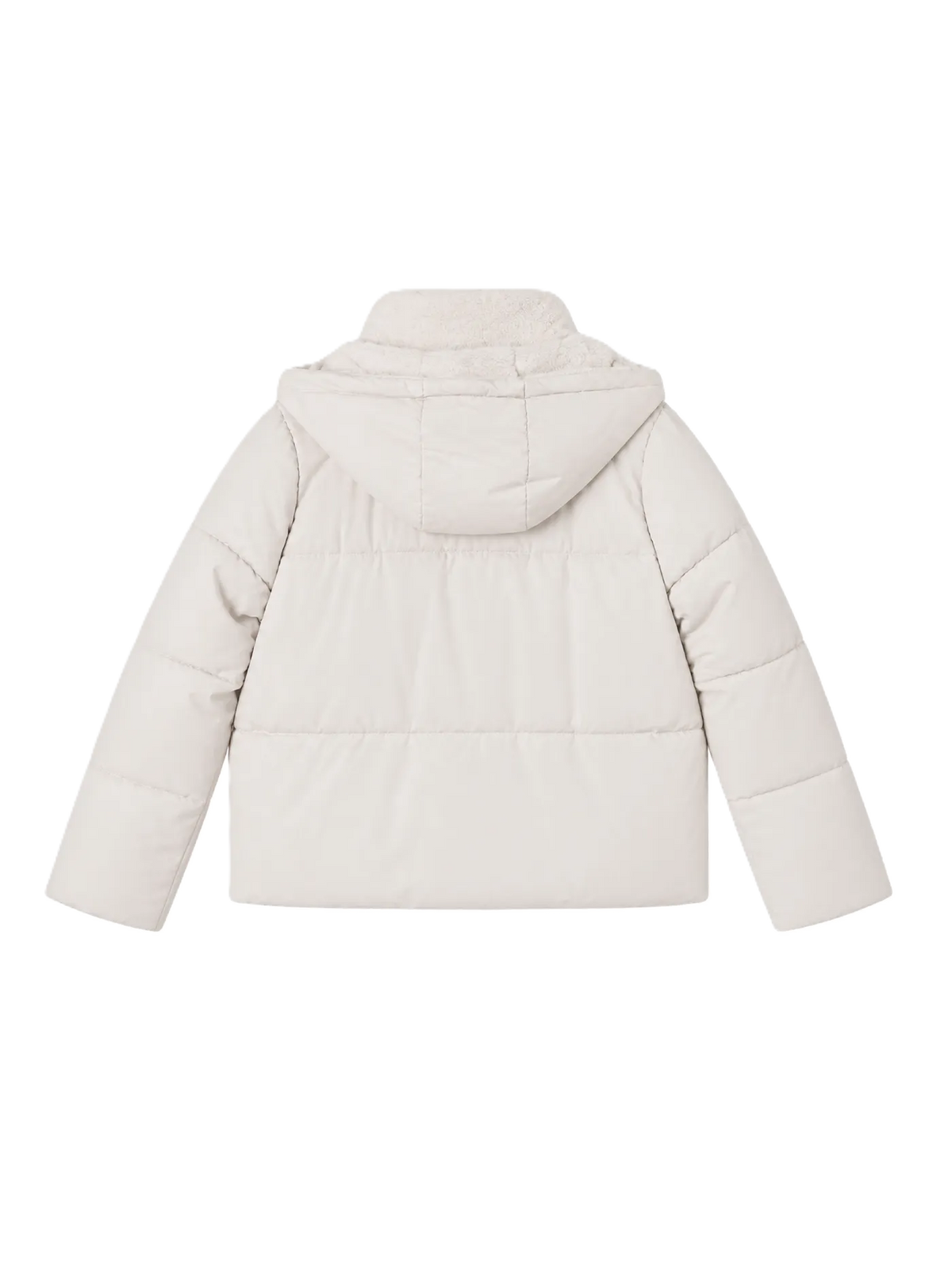 Classic "faux-layered" Style Down Jacket
