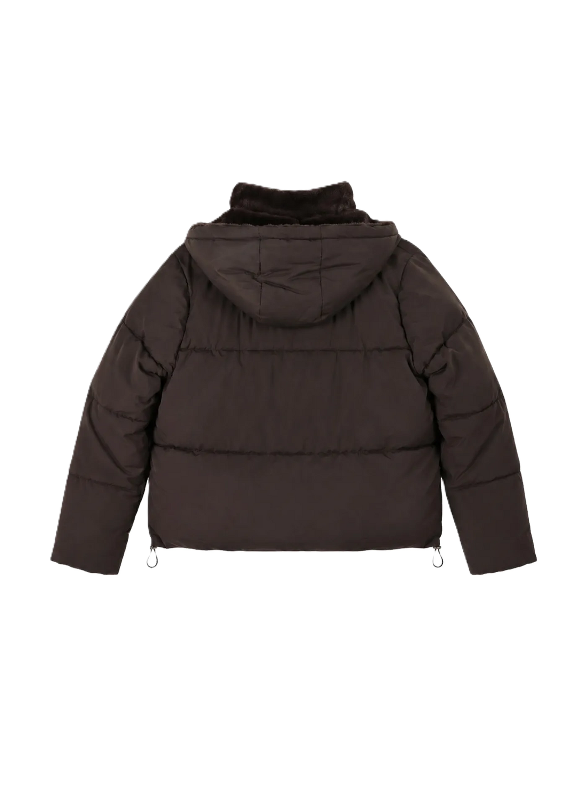 Classic "faux-layered" Style Down Jacket