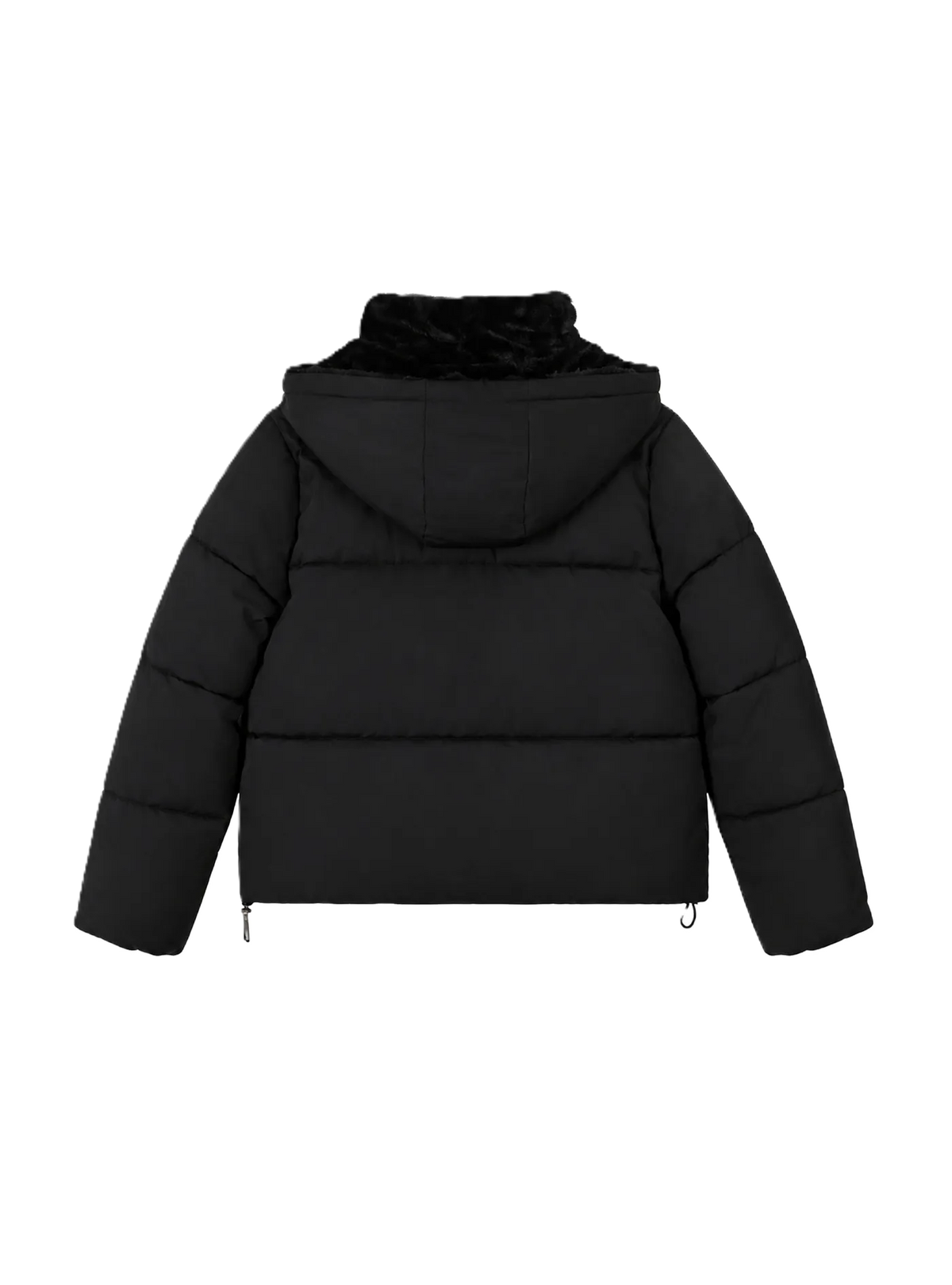 Classic "faux-layered" Style Down Jacket
