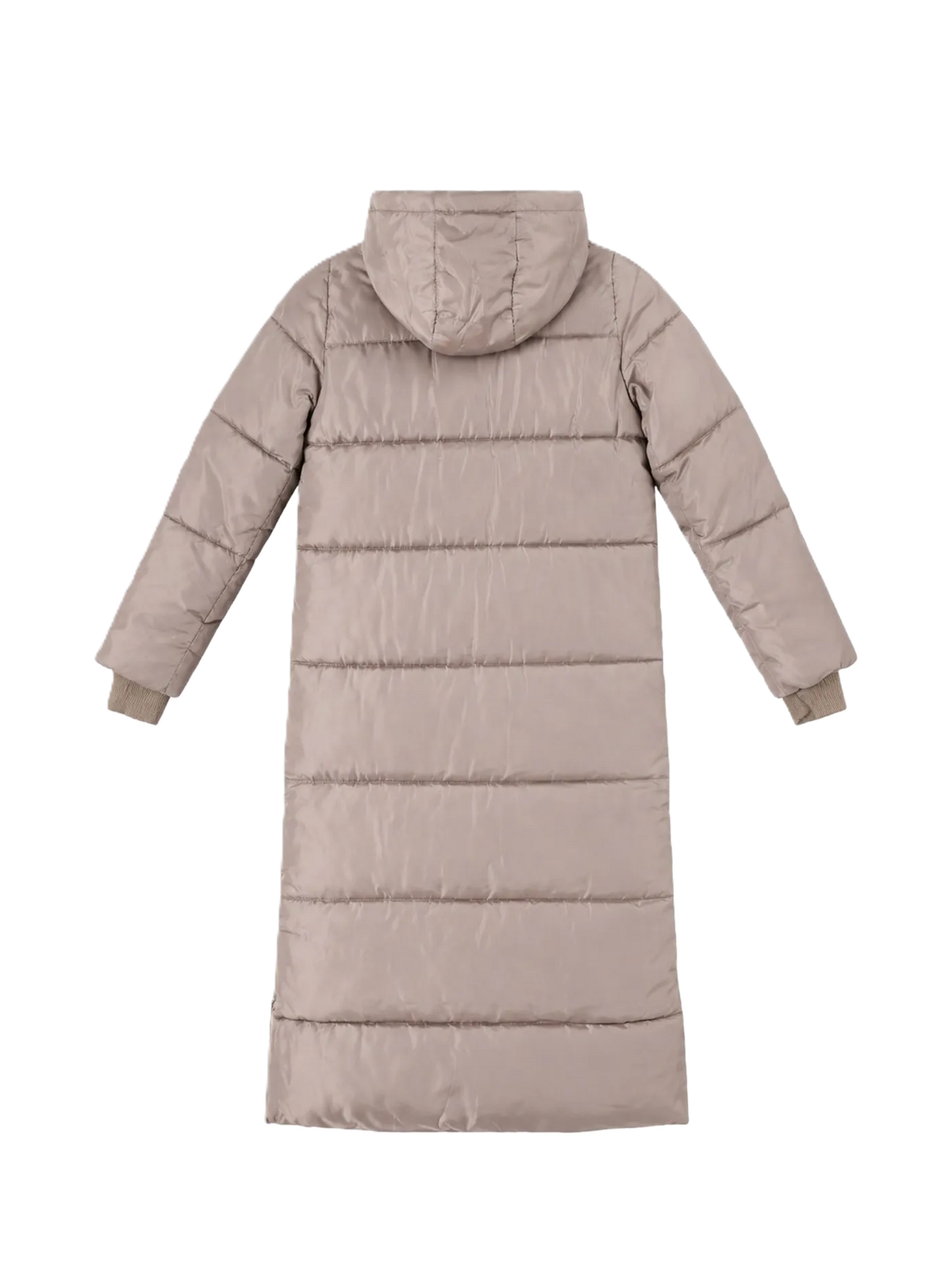 Basic Model Long Hooded Down Coat