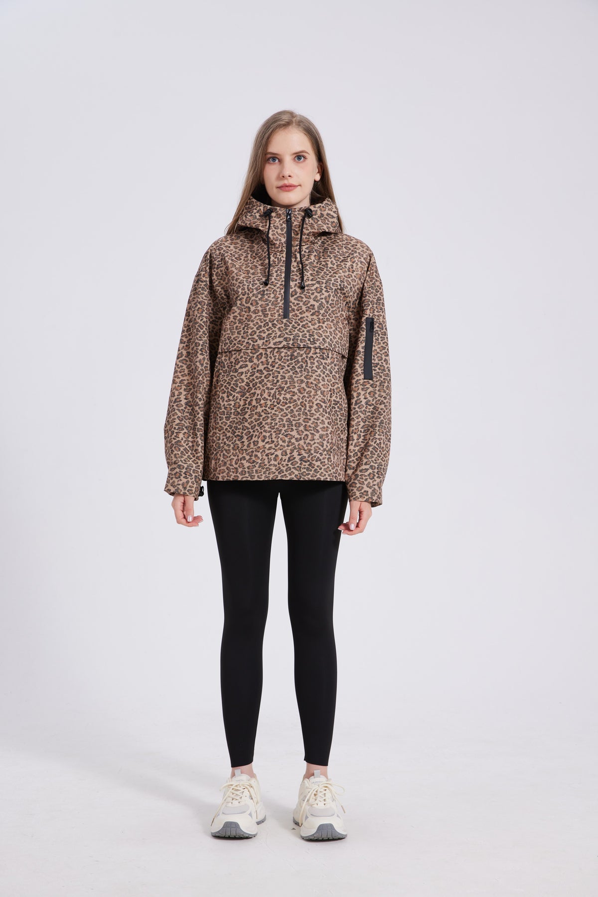 KSCYTTE Classic Relaxed Fit Rain Hoodie Rain Jackets