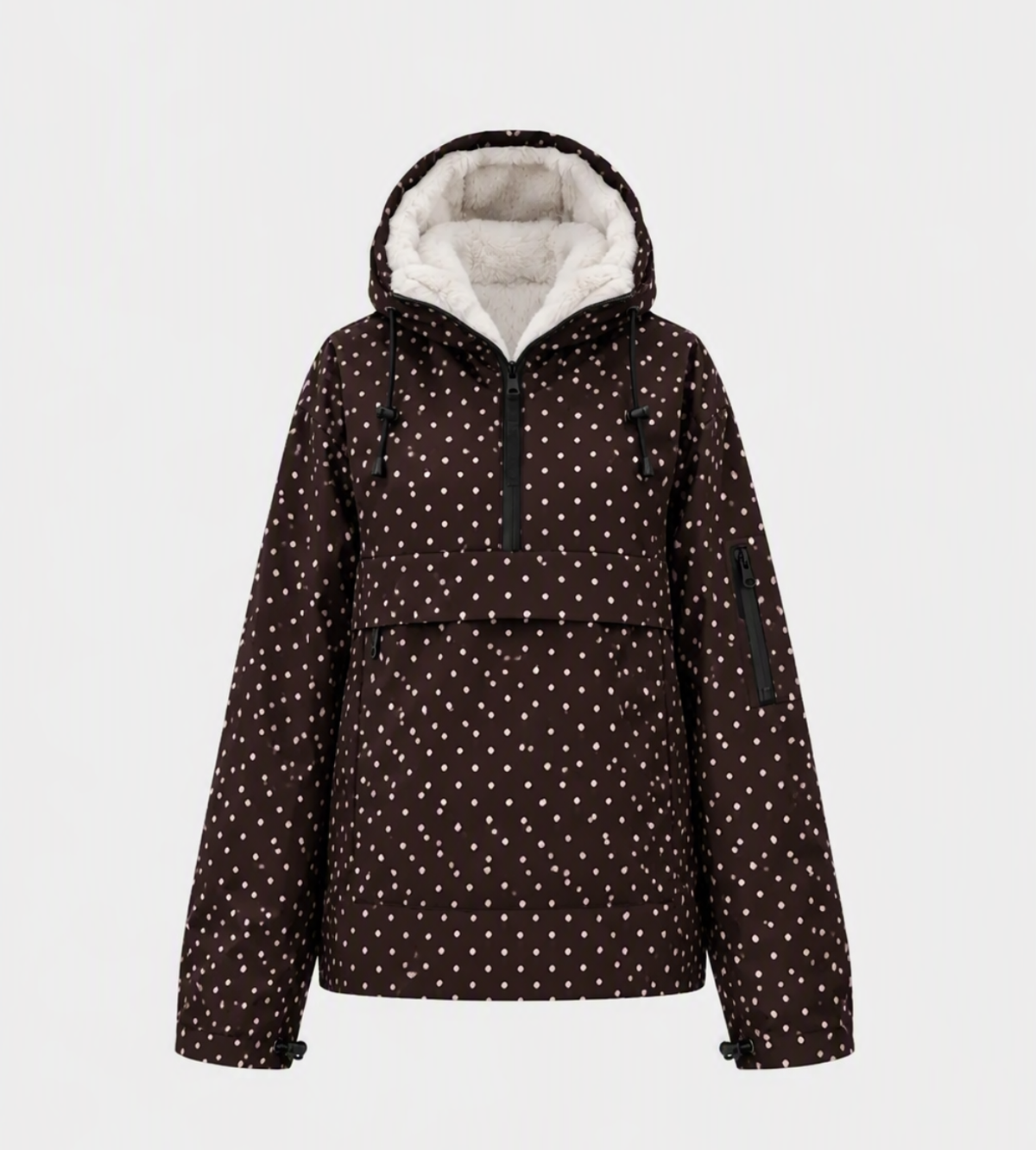 KSCYTTE Classic Relaxed Fit Rain Hoodie Rain Jackets