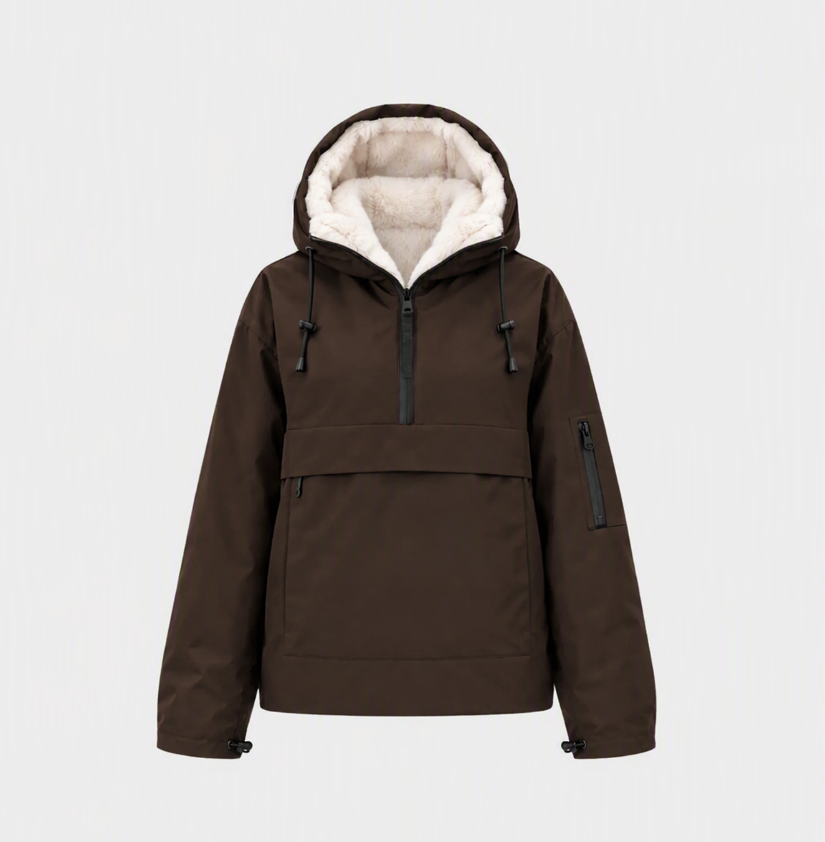 KSCYTTE Classic Relaxed Fit Rain Hoodie Rain Jackets