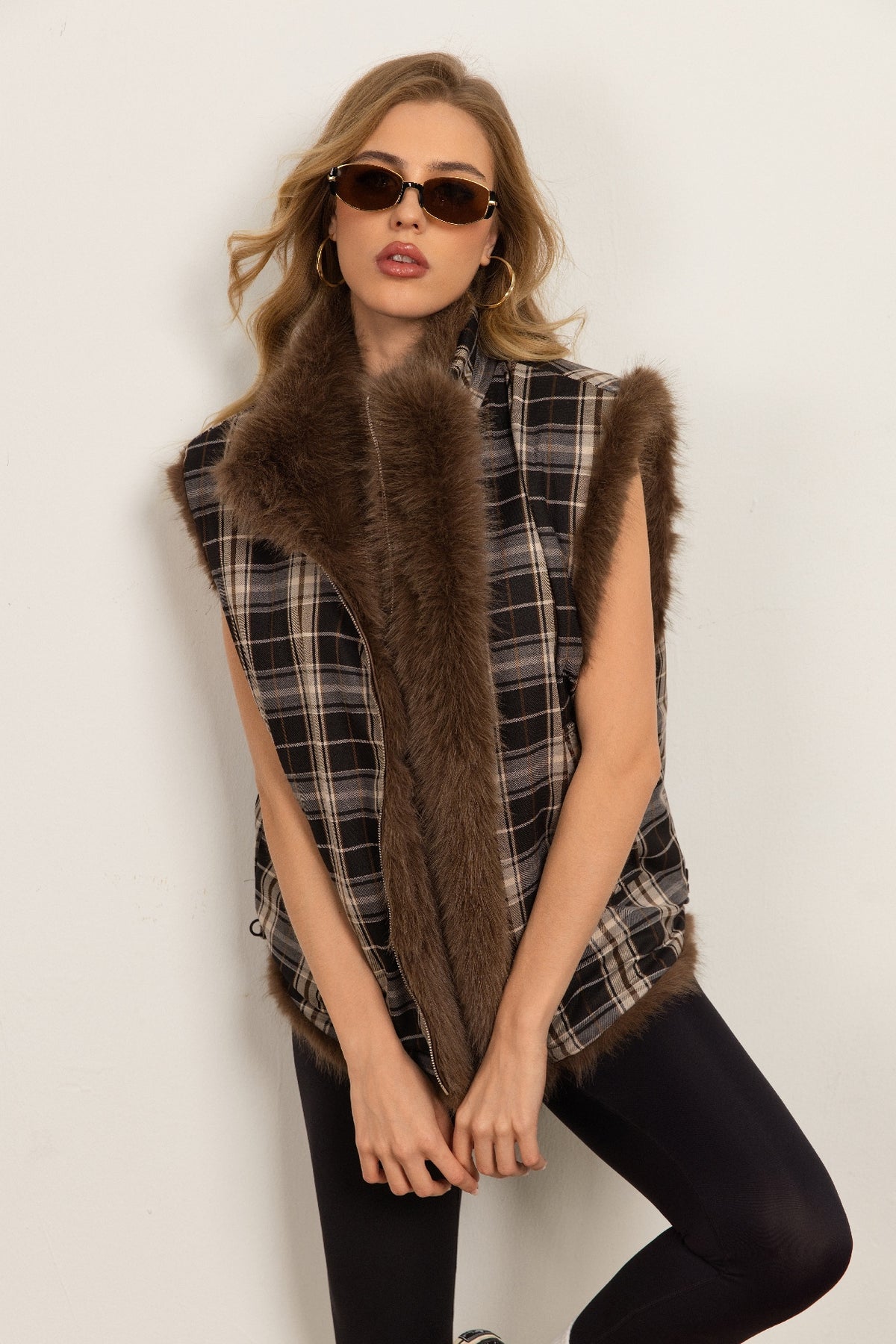 Classic Reversible Plush Vest