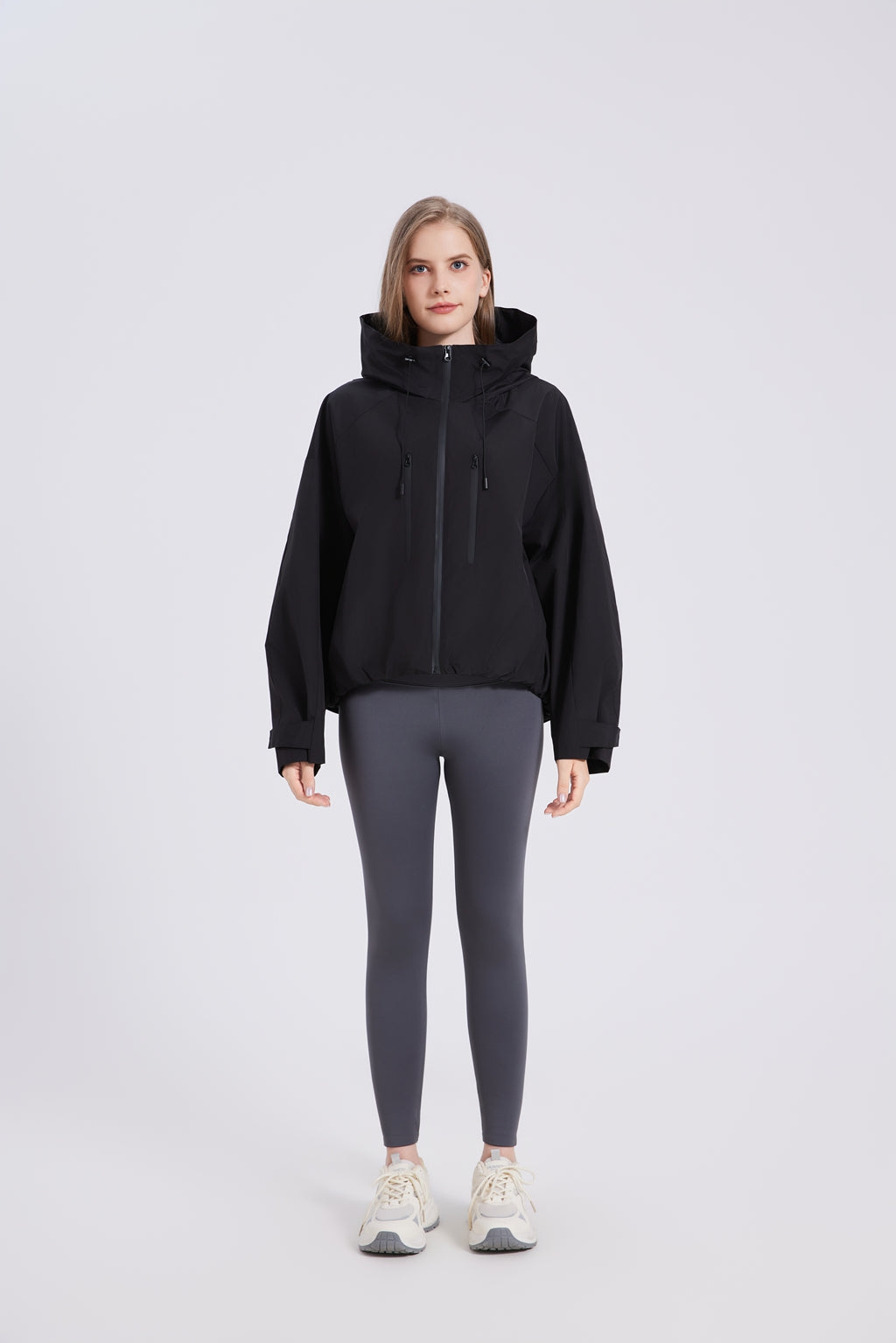KSCYTTE One Size Short Oversized Rain Jacket