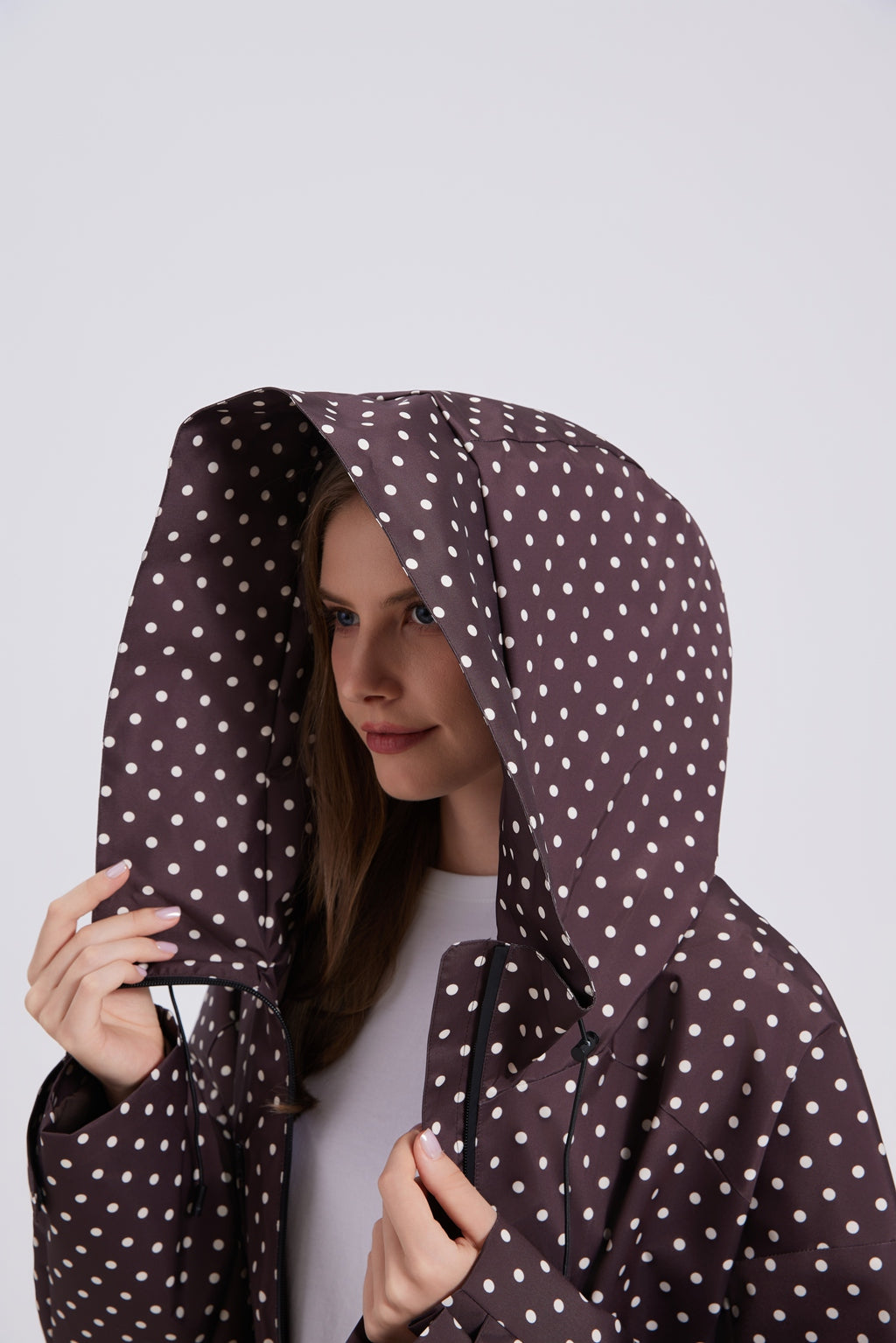 KSCYTTE One Size Short Oversized Rain Jacket