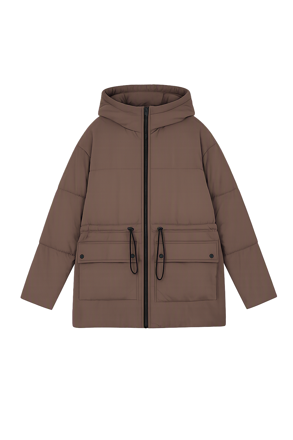 Classic Large-Pocket Down Jacket