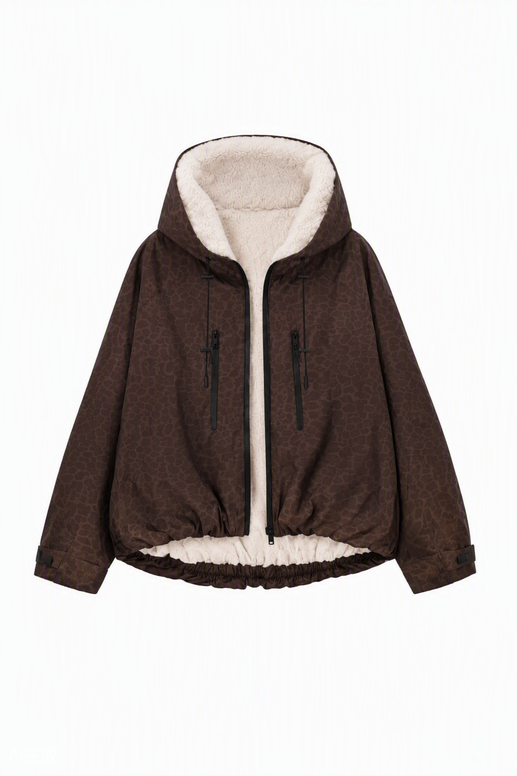 KSCYTTE One Size Short Oversized Rain Jacket